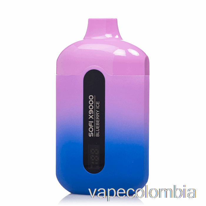 Vape Recargable Sofi X9000 Inteligente Desechable Arándano Hielo